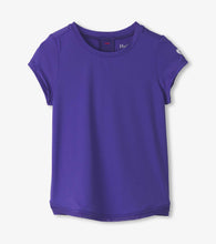 Load image into Gallery viewer, Hatley Purple Opulence Mesh Trim Tee
