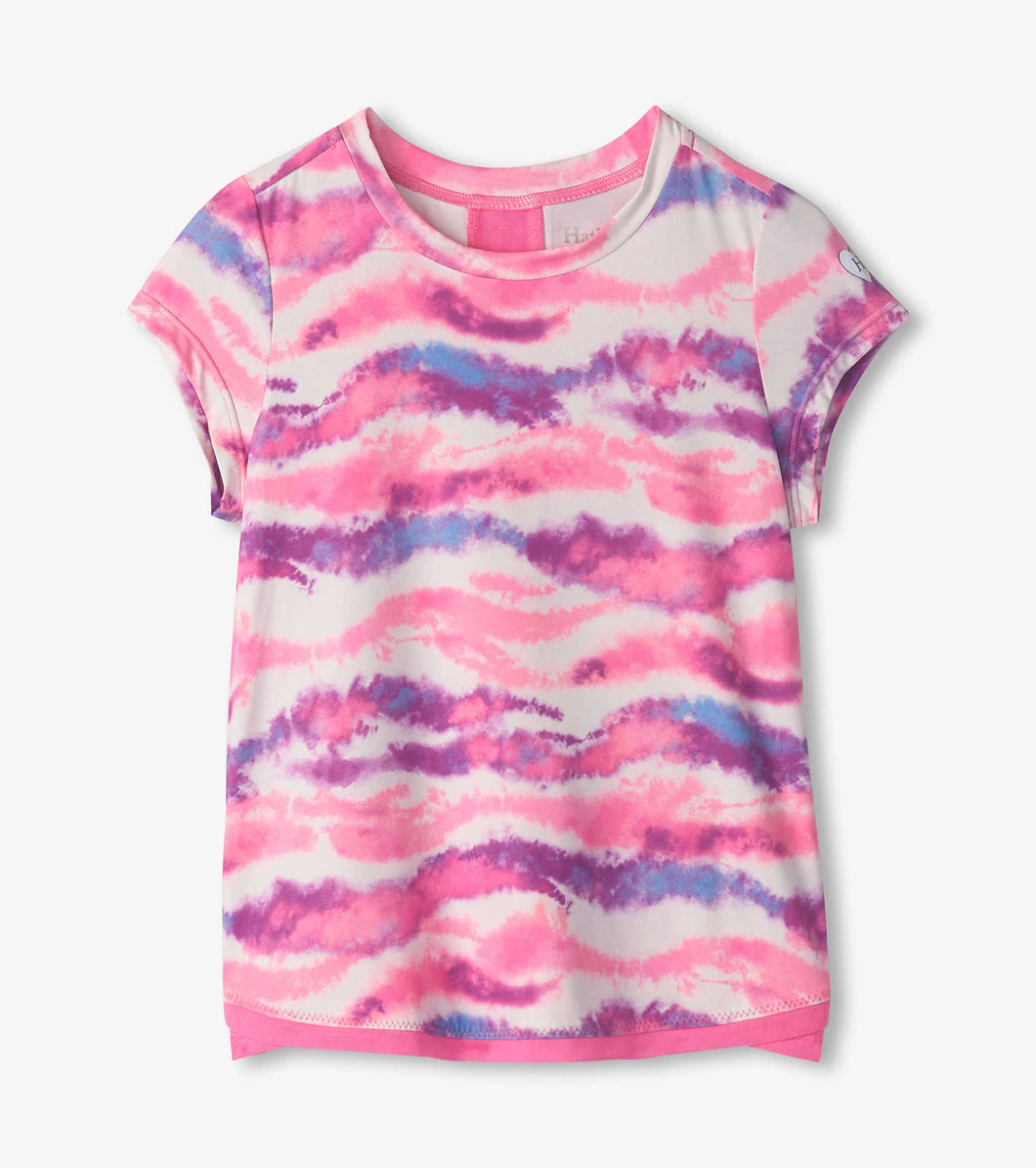 Hatley Candy Ombre Mesh Trim Tee