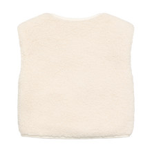 Load image into Gallery viewer, Noppies Sherpa Baby Vest Whitecap
