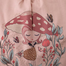 Load image into Gallery viewer, Minymo Mushroom Girl Tee Rose
