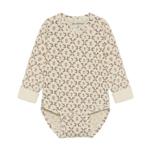 Load image into Gallery viewer, Minymo Diamond Floral Onesie and Pant
