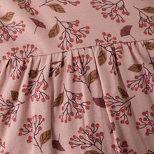 Load image into Gallery viewer, Minymo Berry Sprig Print Dress Rose
