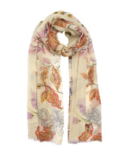 Load image into Gallery viewer, Echo Flower Trail Wrap Cream
