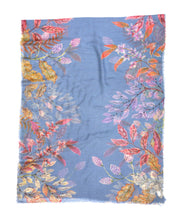 Load image into Gallery viewer, Echo Flower Trail Wrap Blue Dusk
