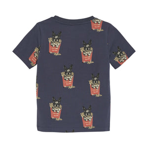 Minymo French Fry Bulldog Tee