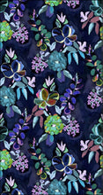 Load image into Gallery viewer, Echo Happy Floral Wrap Navy
