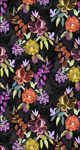 Echo Happy Floral Wrap Black