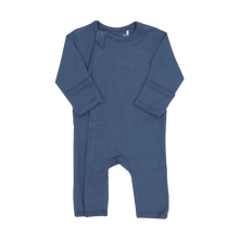 Load image into Gallery viewer, Coccoli  Modal Zip Union Playsuit Majolica Blue
