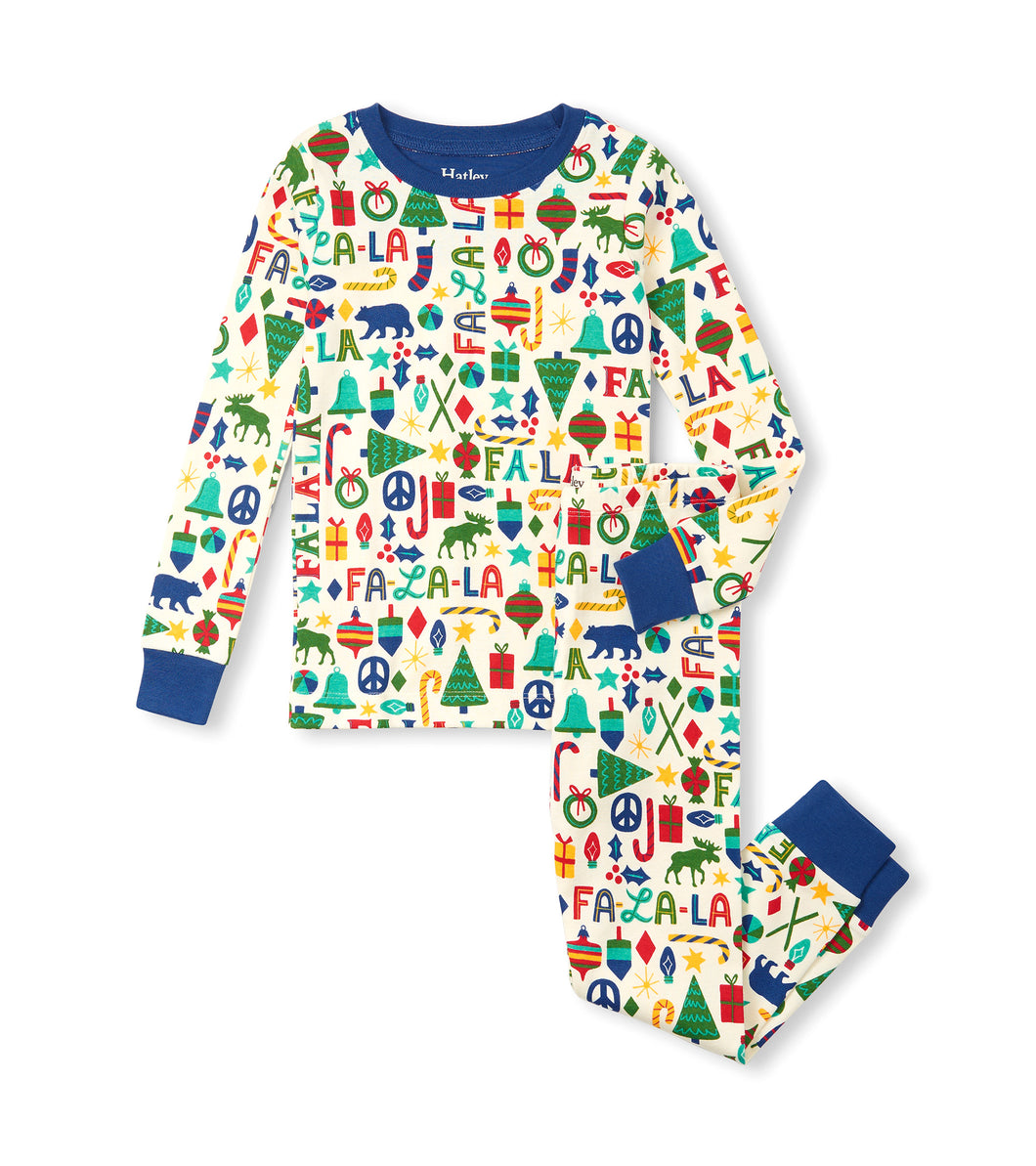 Hatley Blue Falala Pyjamas