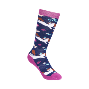 Kombi Rumble Socks Happy Blue Unicorn