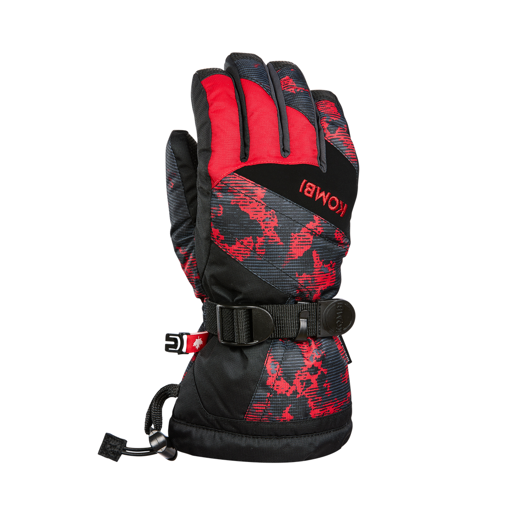 KOMBI Original Jr Glove Frozen Red Camo