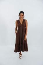 Load image into Gallery viewer, Echo Supersoft Gauze Virginie Dress Cacao
