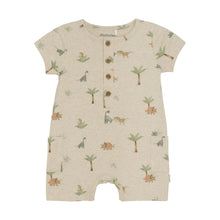 Load image into Gallery viewer, Minymo Dino Print Shortie Playsuit
