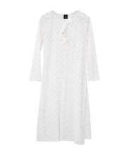 Load image into Gallery viewer, Echo Astrid Longline Lace Dress White
