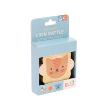 Load image into Gallery viewer, Petit Friends Lion Rattle
