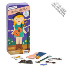 Load image into Gallery viewer, Shine Bright Music Maker Magnetic Dress Up Toy In a Tin
