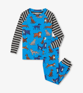 Hatley Playful Puppies Pyjamas