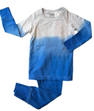 Load image into Gallery viewer, Coccoli Blue Dip Dye Cotton PJs
