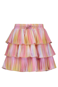 Nono Nika 3 Layer Plisse Skirt Vintage Rose