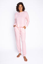Load image into Gallery viewer, PJ Salvage Plush and Thermal Lounge Set Pink
