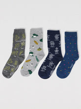 Load image into Gallery viewer, Thought Marah Sock Box of 4
