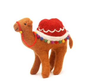 Camel Felted Wool
