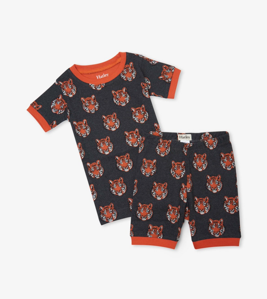 Hatley Fierce Tiger Summer Pyjamas