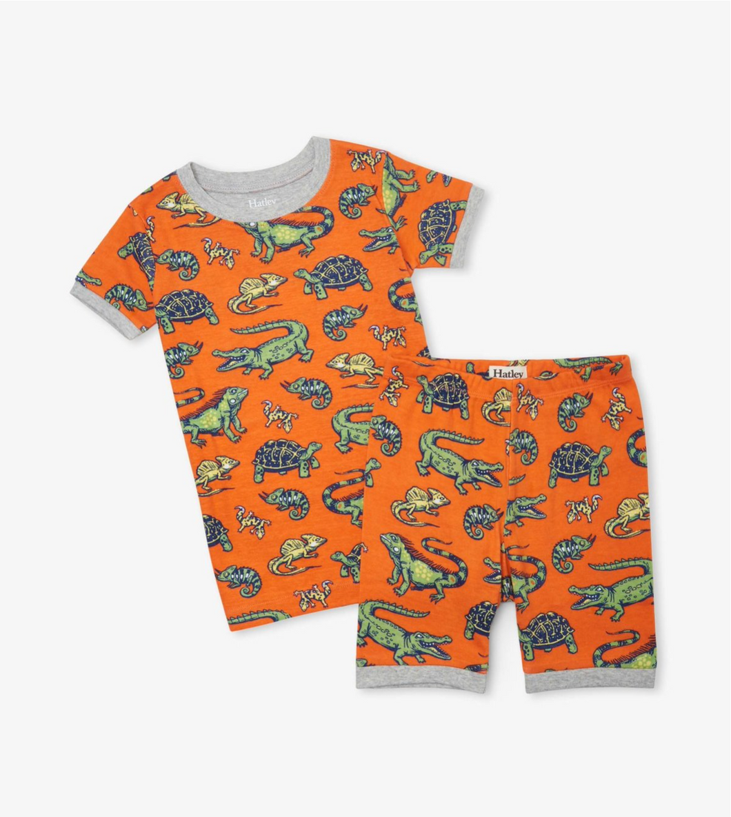 Hatley Aquatic Reptiles Summer Pyjamas