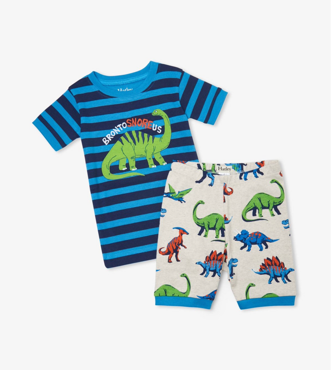 Hatley Friendly Dino Summer Pyjamas