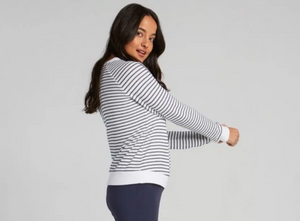 FIG Hampton Sail Stripe Top