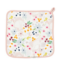 Load image into Gallery viewer, Loulou Lollipop Shell Floral 3 Piece Washcloth Set
