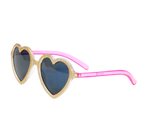 Load image into Gallery viewer, Rockahula Glitter Heart Sunglasses
