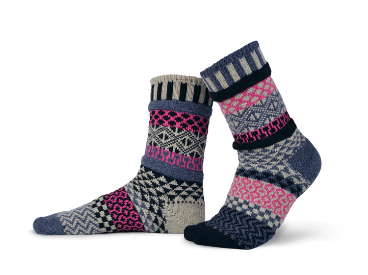 Solmate Adult Recycled Wool Blend Sox Aspen