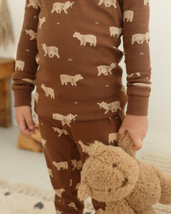 Petit Lem Cub Print Kids Pyjamas