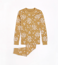 Load image into Gallery viewer, Petit Lem Autumn Floral Golden Pyjamas
