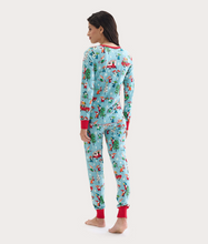 Load image into Gallery viewer, Little Blue House Gnome for the Holiday Womens Jersey PJ Set
