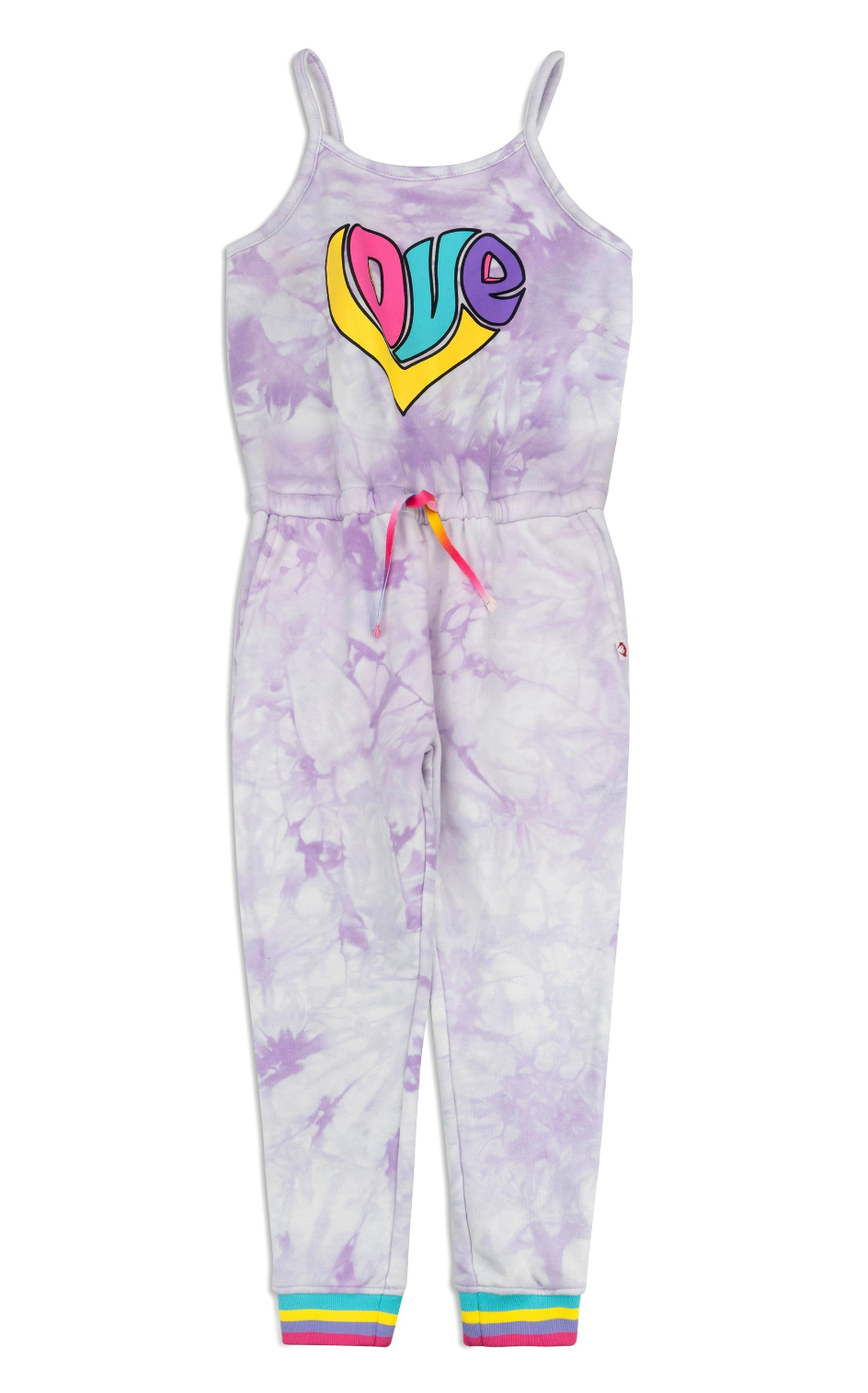 Appaman Sydney Tie Dye Jumpsuit Lavender