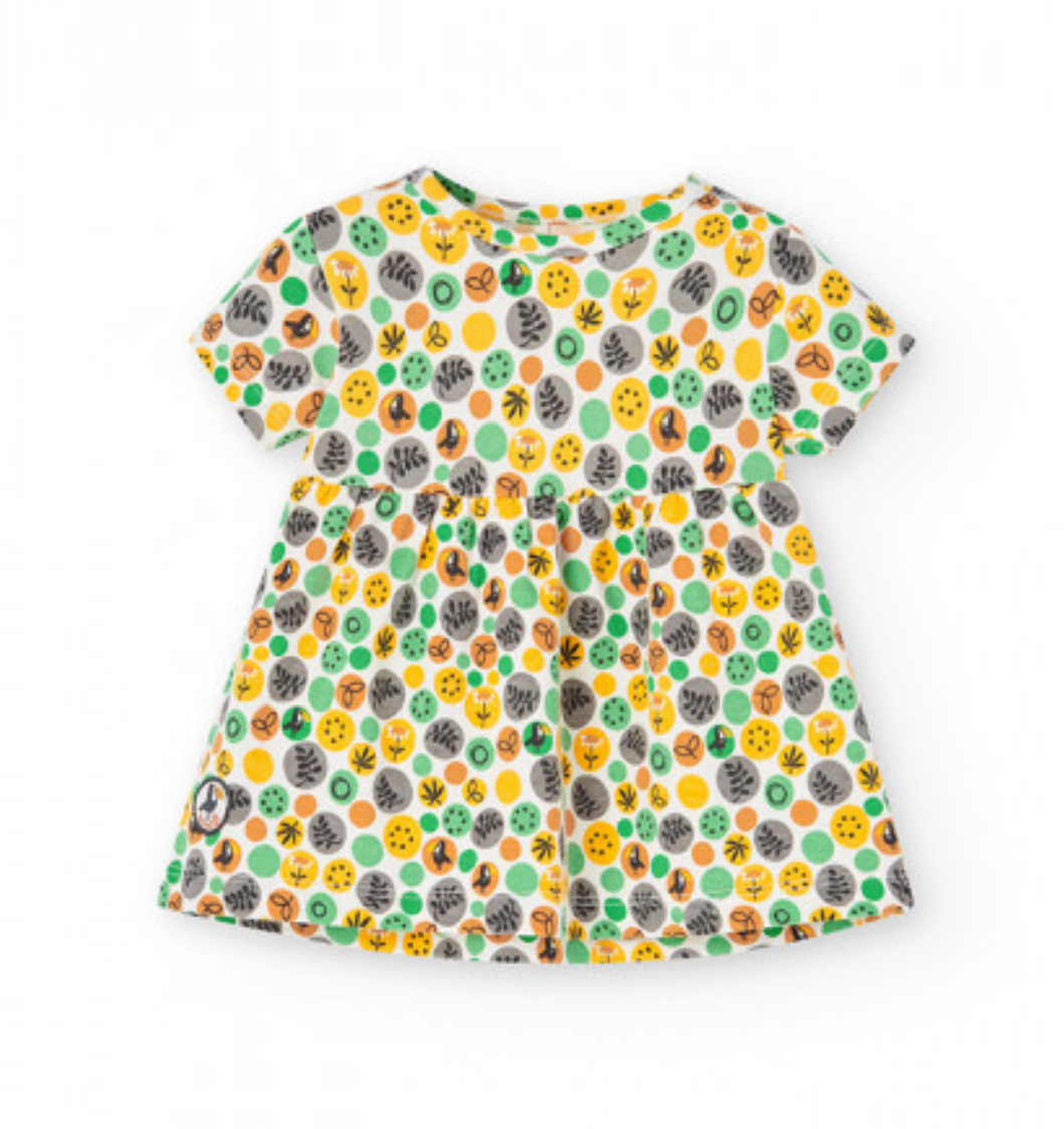 Boboli Dotty Print Baby Dress