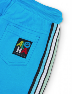 Boboli Race Stripe Bermuda Shorts