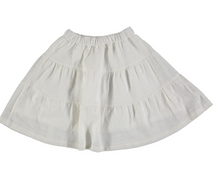 Load image into Gallery viewer, Vignette Raven Skirt White
