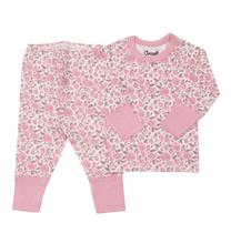 Load image into Gallery viewer, Coccoli Fall Harvest Pink Fruit Modal PJs
