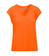 Load image into Gallery viewer, CC Heart V-Neck Short Sleeve Tee
