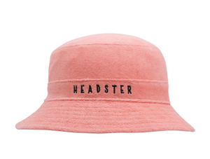 Headster Check Yourself Reversible Bucket Hat Peaches