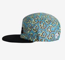 Load image into Gallery viewer, Headster Dripping Peace Five Panel Hat
