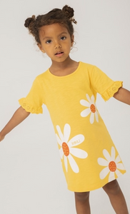 Boboli Daisy Print Dress