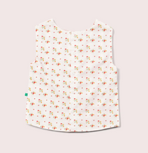 Load image into Gallery viewer, Little Green Radicals Spring Flowers Reversible Top
