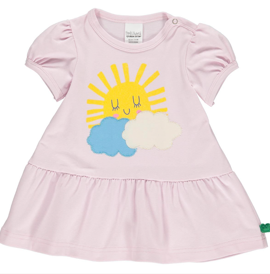 Freds World Sunny Sky and Clouds Baby Dress