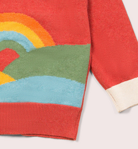 Little Green Radicals From One to Another Rainbow Sweater