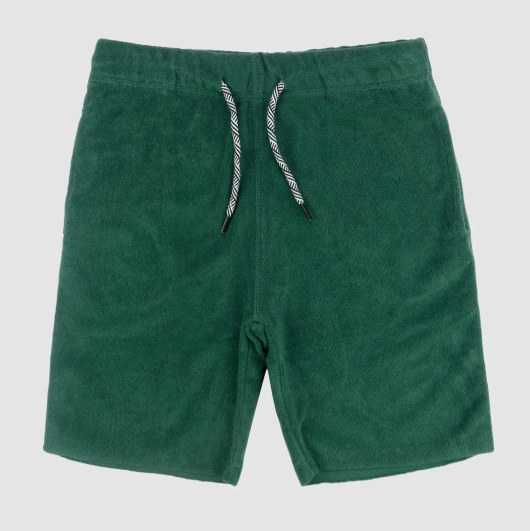 Appaman Cotton Terry Camp Short Forest