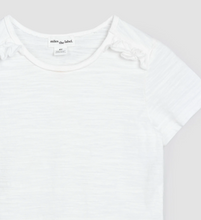 Load image into Gallery viewer, Miles the Label Frill Tee Off White
